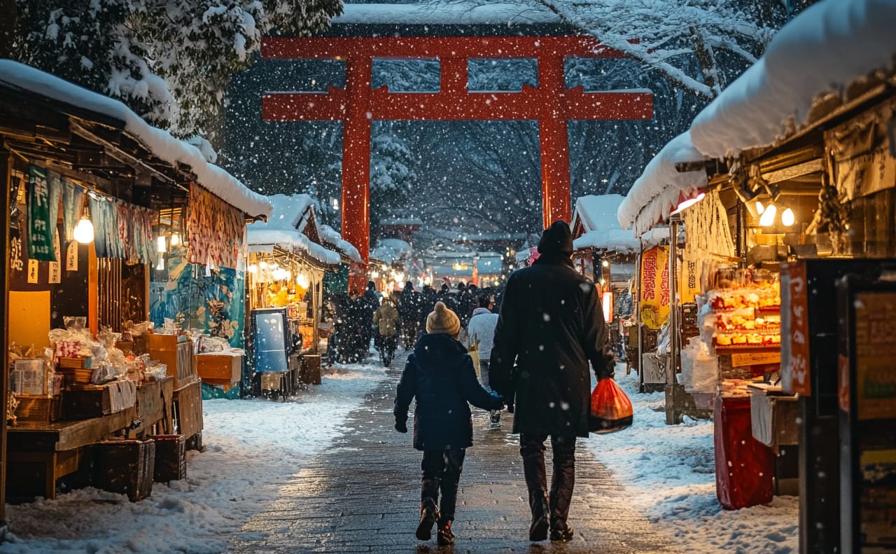 初詣を夜中に楽しむ秘訣とは?深夜参拝の魅力と注意点を解説